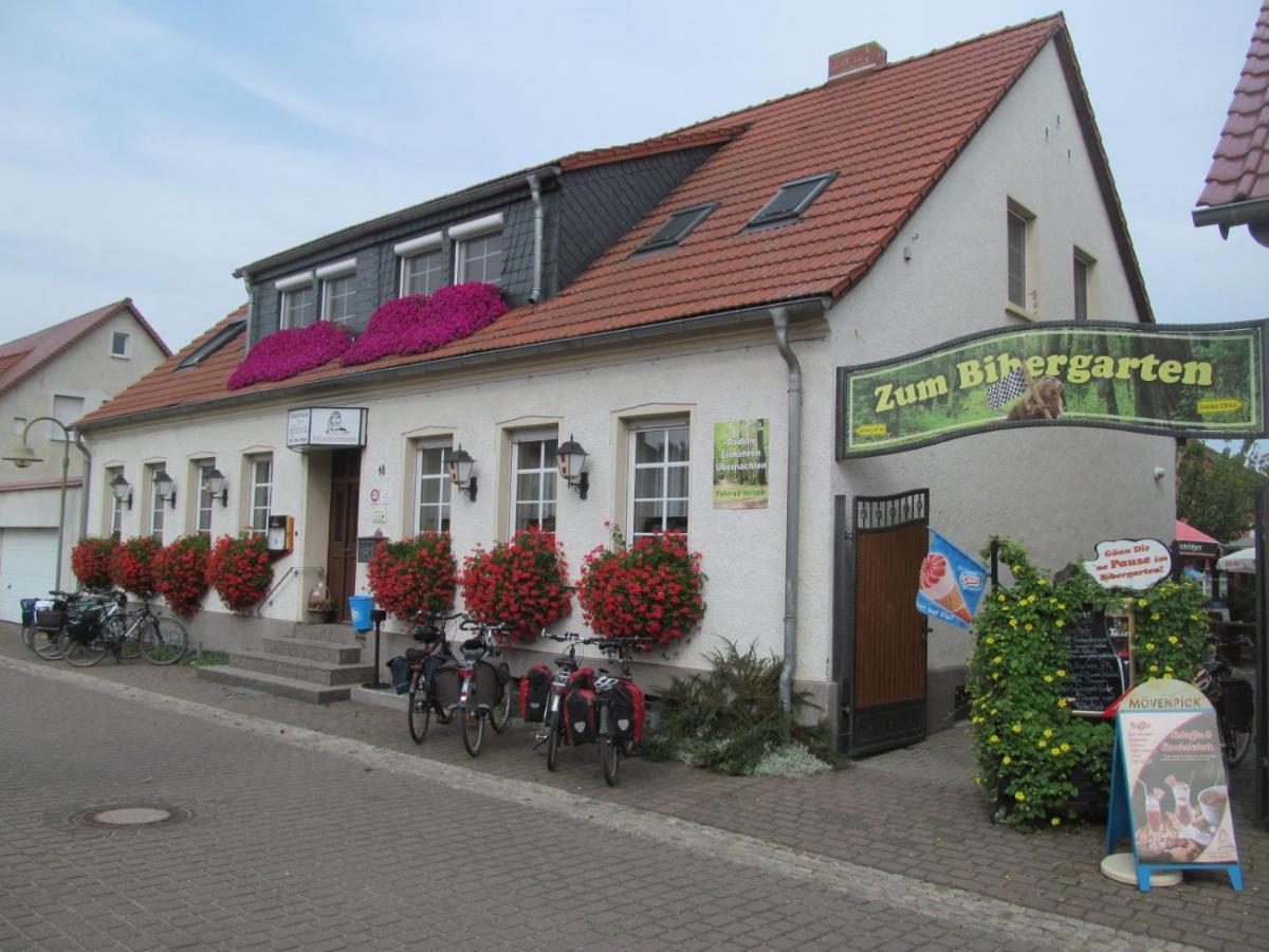 Gasthaus Und Pension Zum Biber Steckby Екстериор снимка